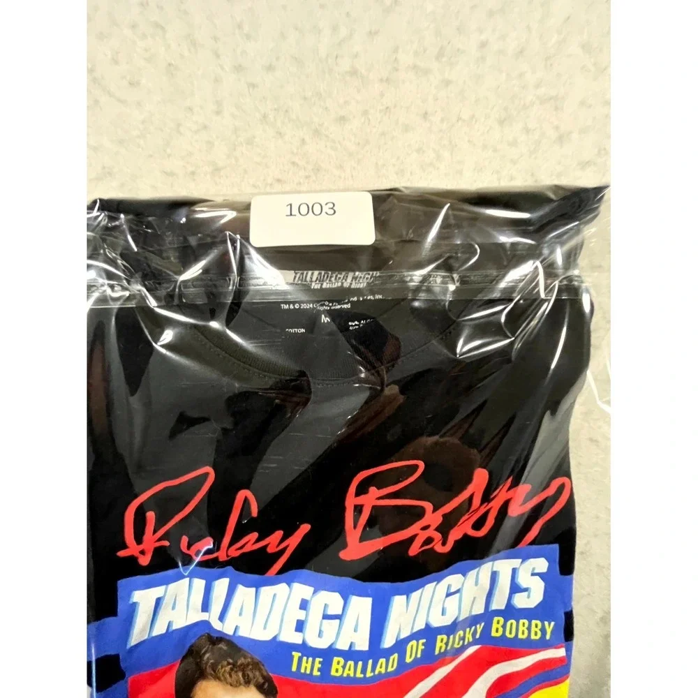 Talladega Nights T Shirt Men M Black 26 NASCAR Ricky Bobby Ballad Of Ricky Bobby